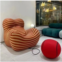 Italian style mother's armchair, single person sofa chair, light luxury leisure chair, minimalist internet celebrity lounge lazy sofa, lounge chair