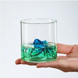 Japanese style mountain observation glass, whiskey glass, office strap, glass mountain observation glass, mountain observation glass