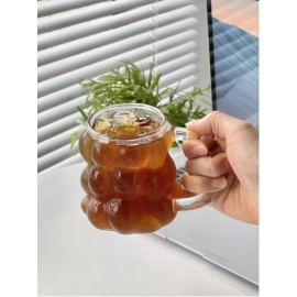 Creative Instagram Grape Glass Cup Heat Resistant High Borosilicate Coffee Cup with Milk Latte Juice Water Cup Three Dimensional