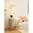 Floor lamp French retro cream living room bedroom vertical Japanese pleated atmosphere lamp